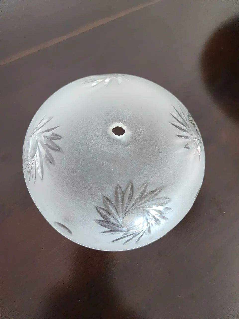 Cúpula de vidro fosco lapidado - Foto 5