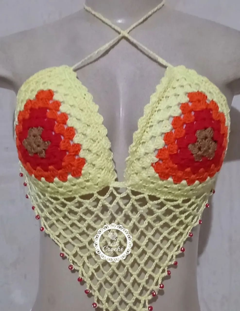 Cropped de Crochê  - Foto 2