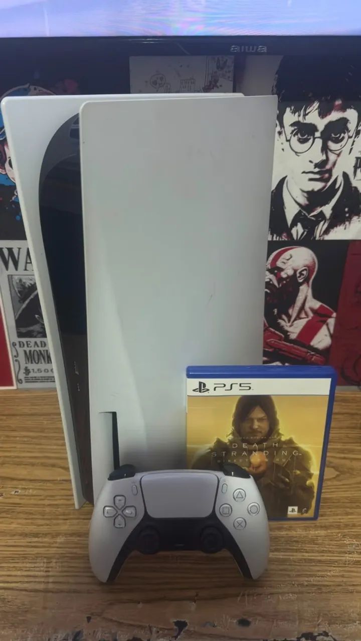 Ps5 Com leitor e Jogo  - Foto 2