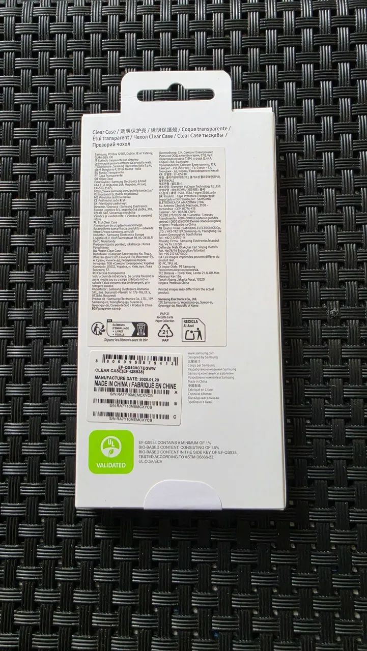S25 Ultra Capa Clear Case Transparente Samsung Original Lacrada - Foto 2