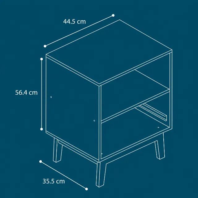 Mesa de Apoio VINTAGE c Gaveta Nova  - Foto 2