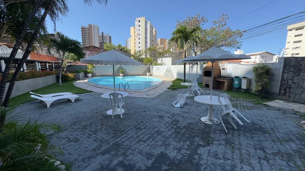 Apartamento semi-mobiliado com 3 quartos no Meireles - Foto 5