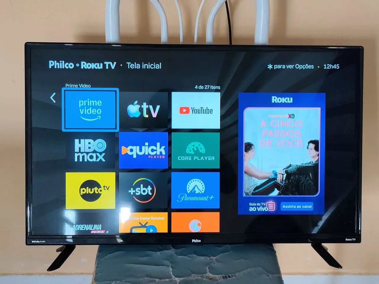 Tv Philco Roku 32 polegadas smart