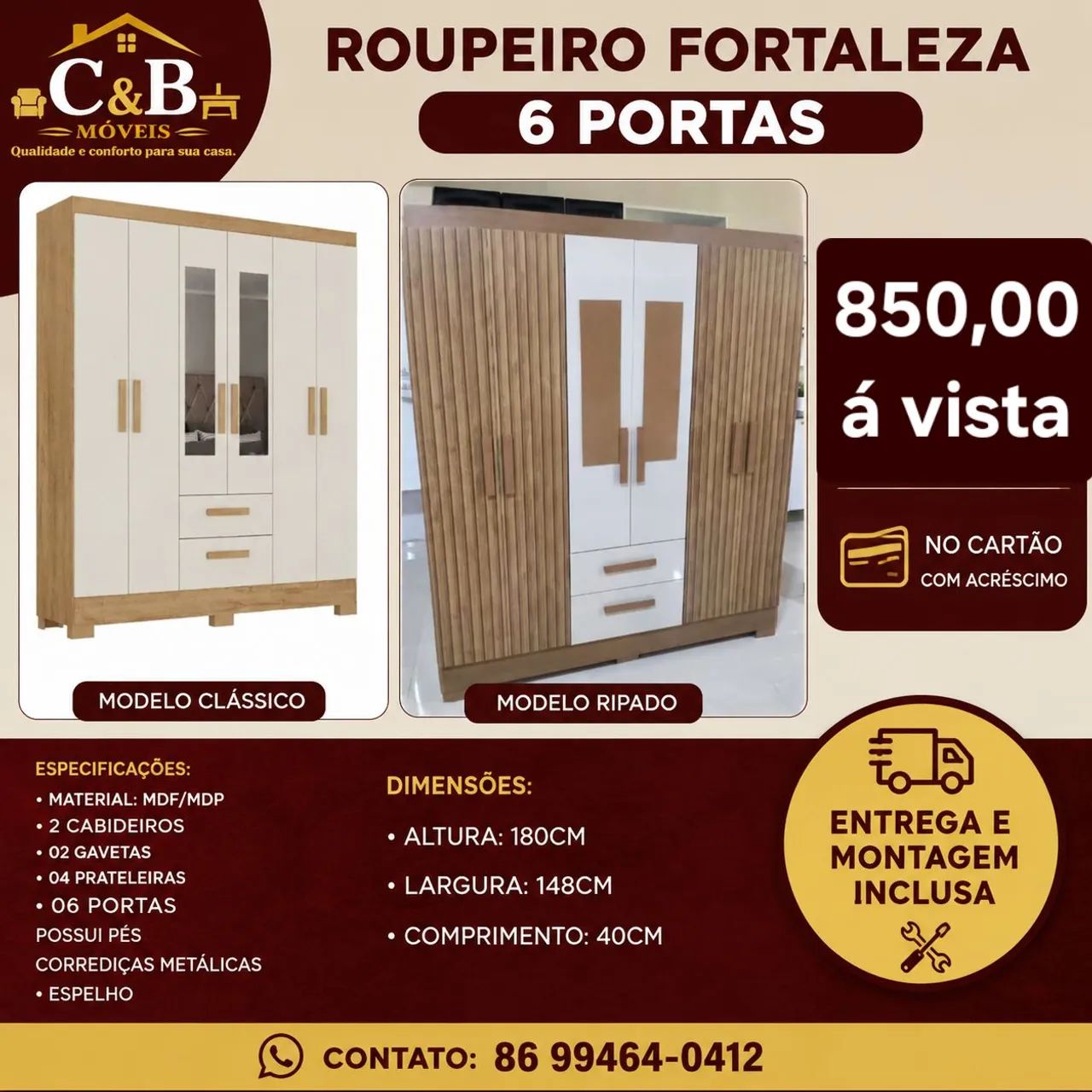 Guarda Roupa Casal  - Foto 2