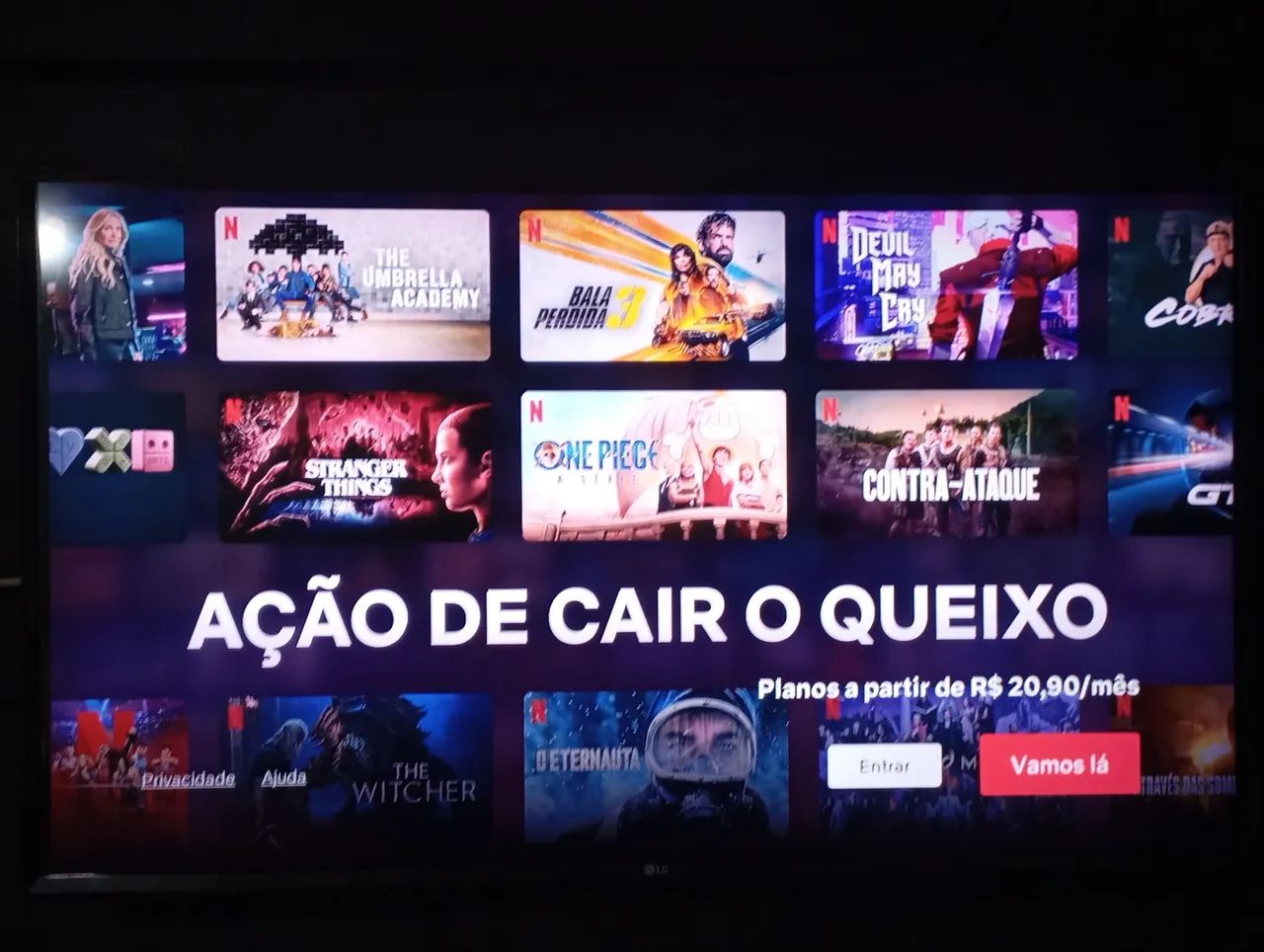 Tv smart lg 40 polegadas, com controle, entrego se for perto!! 