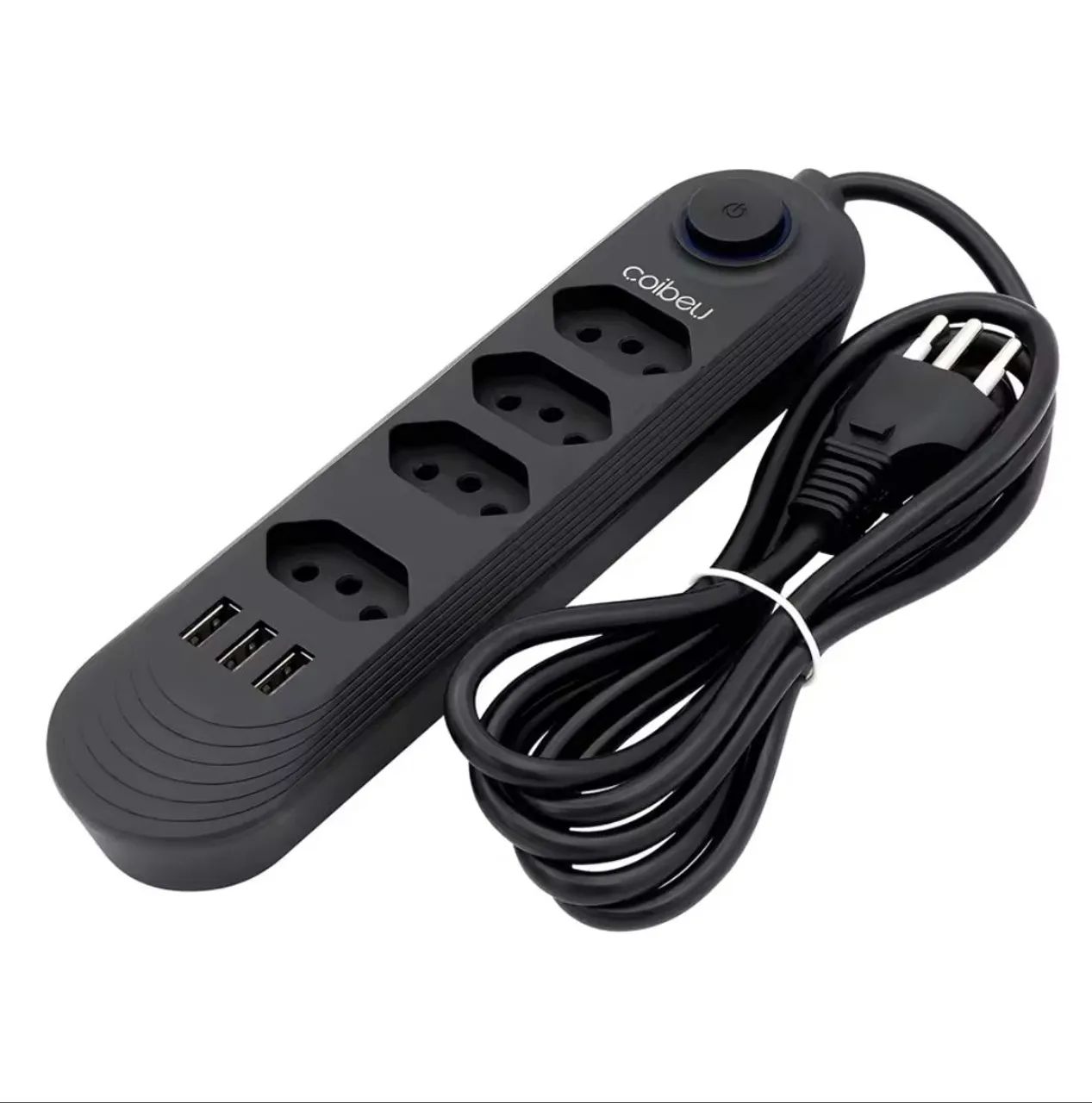 Extensão usb tomadas / filtro de linha com usb - Foto 3