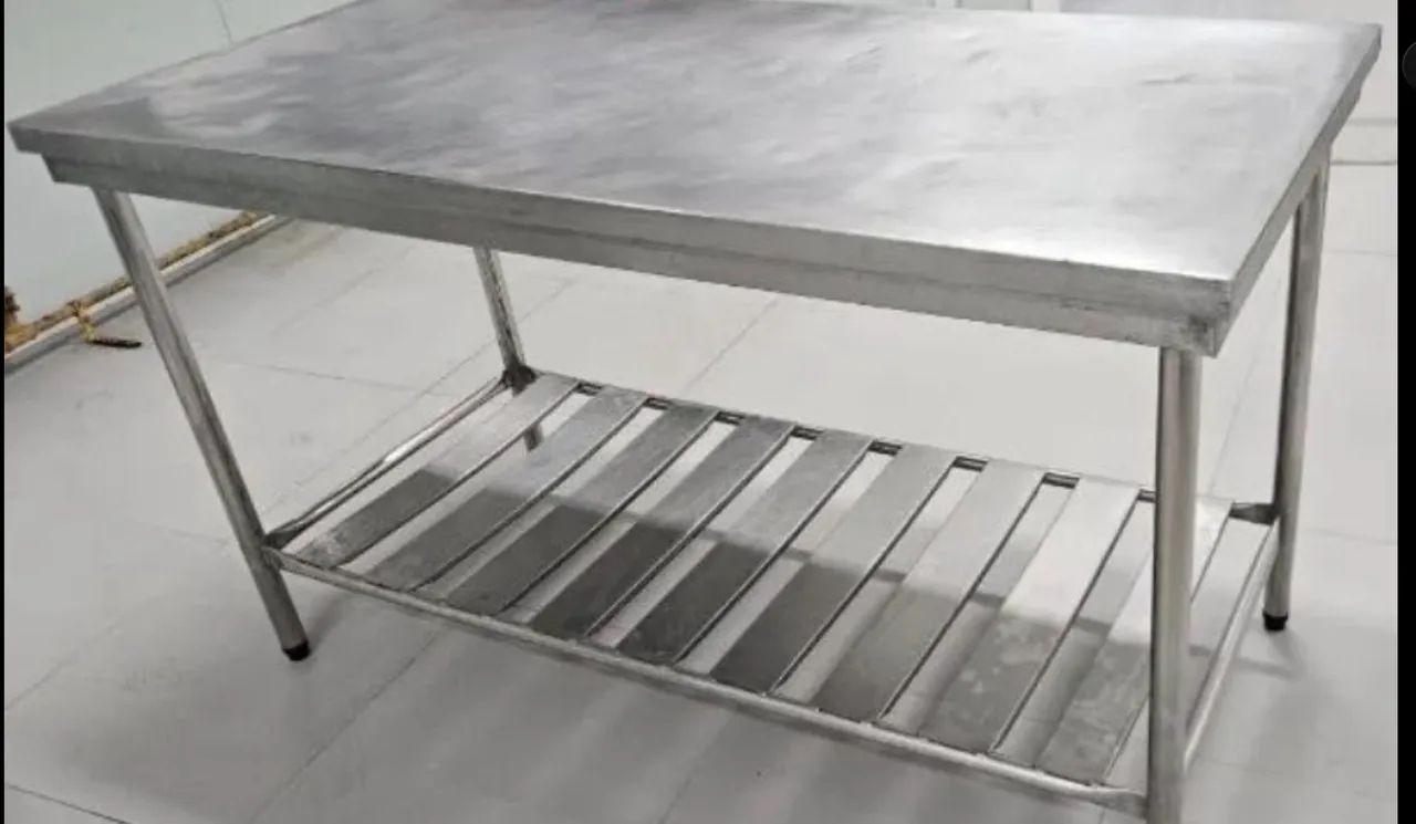 vendo bancada em inox por $1.200