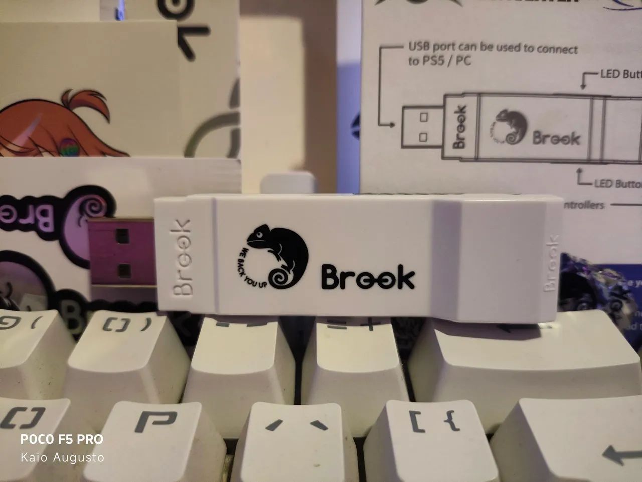 Adaptador Brook Wingman FGC2 / PS5 e PC