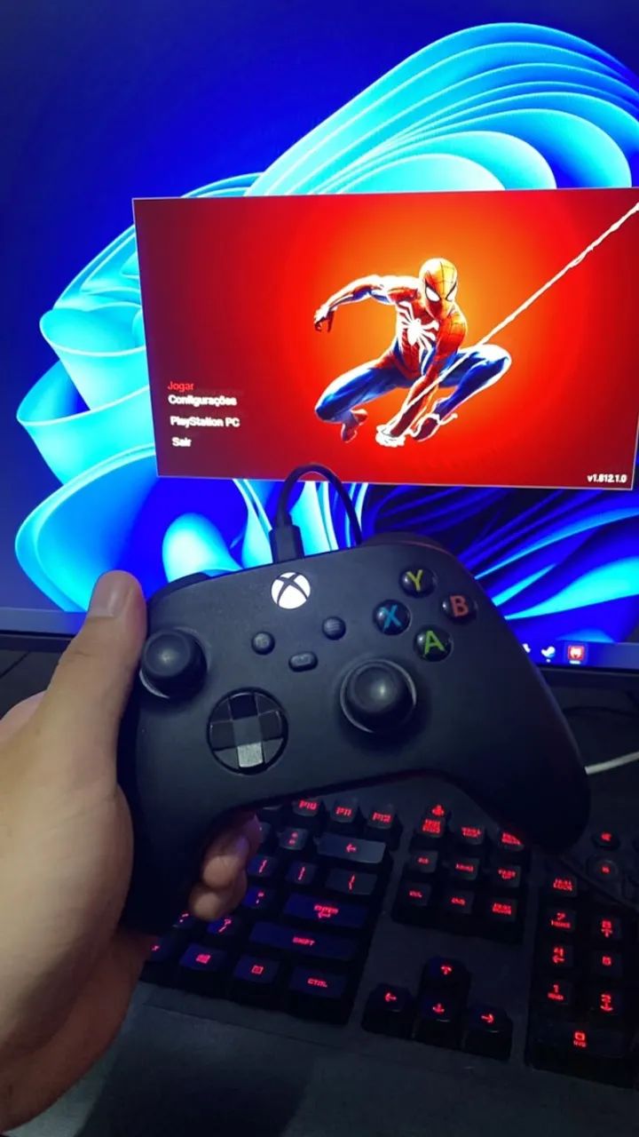 Controle Xbox Series X e PC