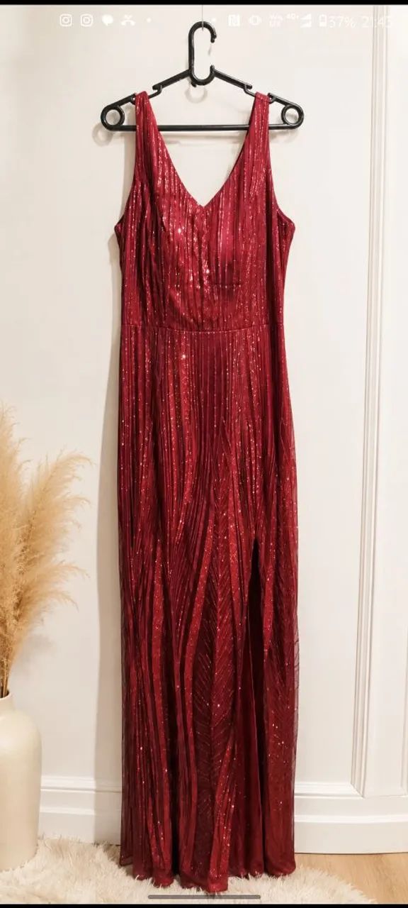 Vestido de festa vermelho