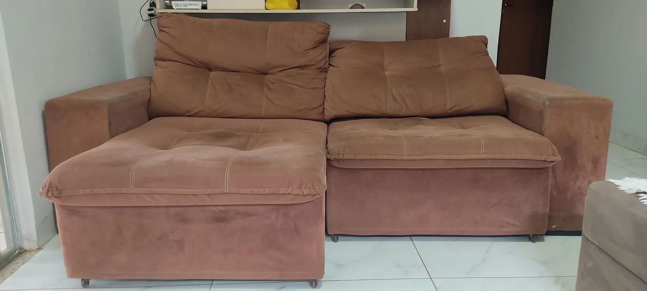 Vende-se Sofá Retrátil e Reclinável  - Foto 3