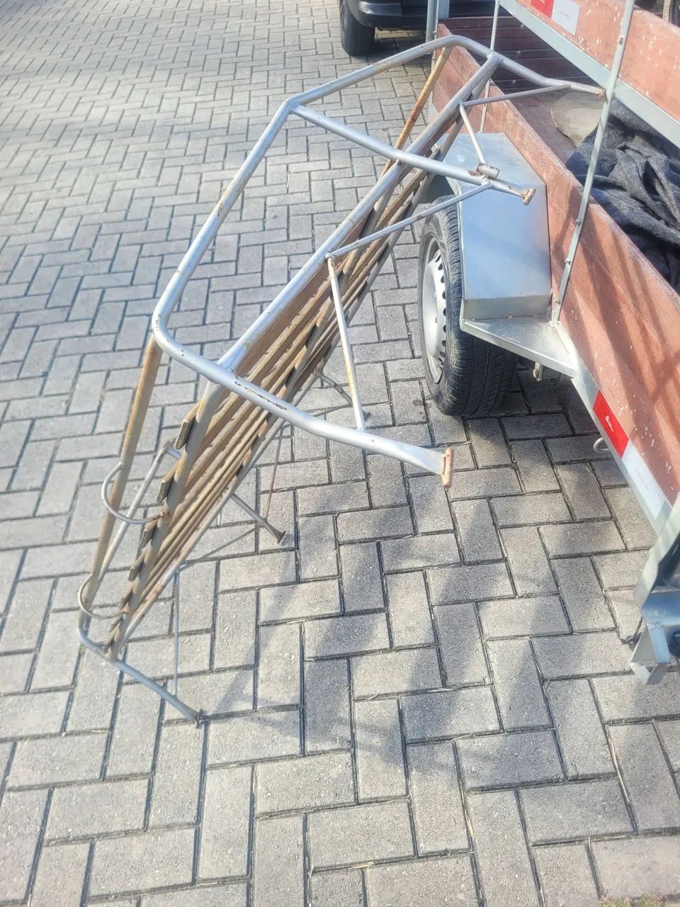Rack teto fusca - bagageiro  - Foto 5