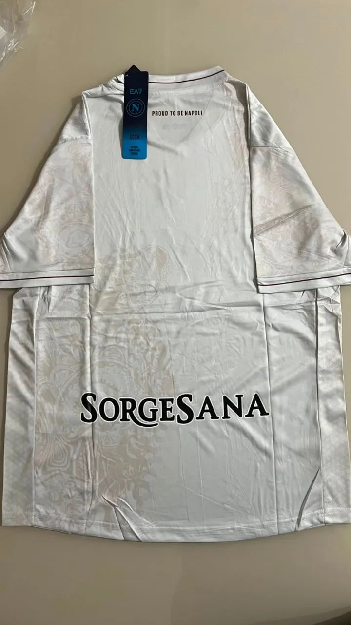 Camisa Napoli 25/26 Reserva - Nova - Tam G - Foto 2