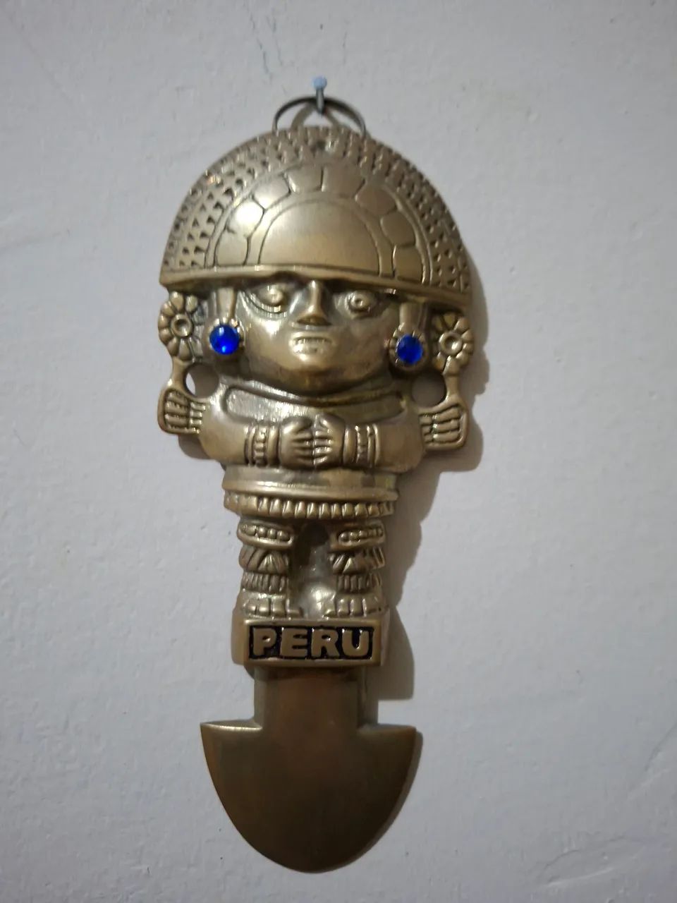 Enfeite parede  de bronze