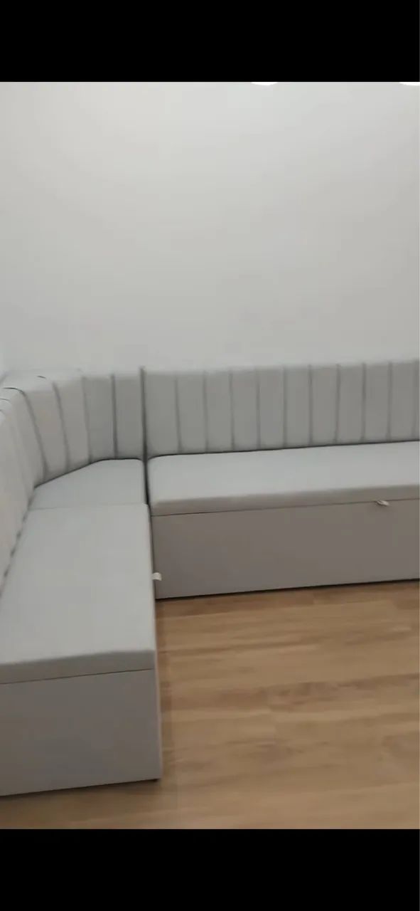 Canto Alemão Bau em linho 