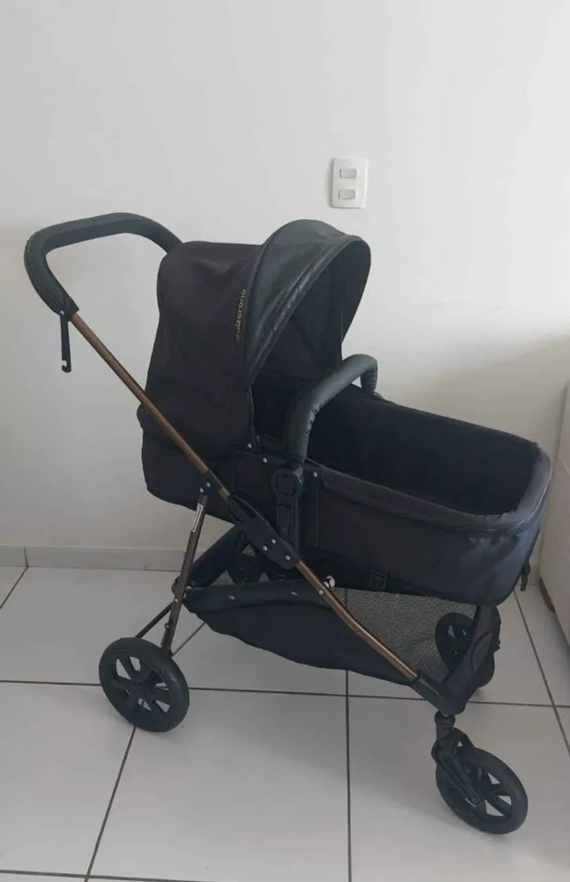 Carrinho de bebê + Bebê Conforto - Foto 2
