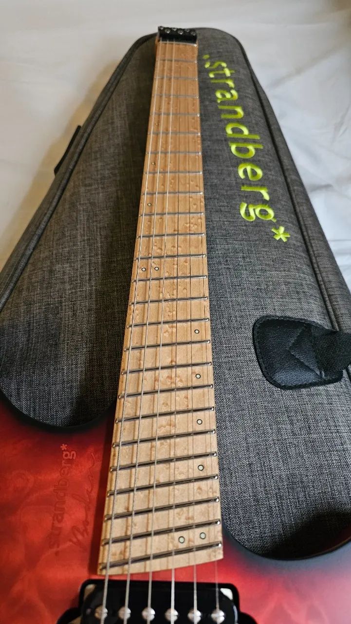 Guitarra Strandberg Boden Original NX6 Autumn Red - Instrumentos