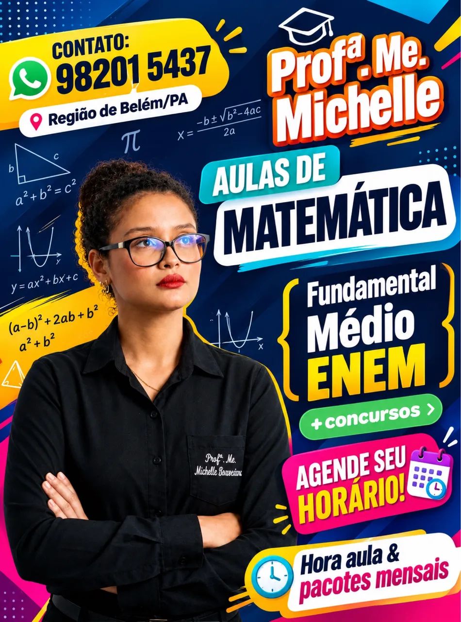 Aulas particulares de matemática 