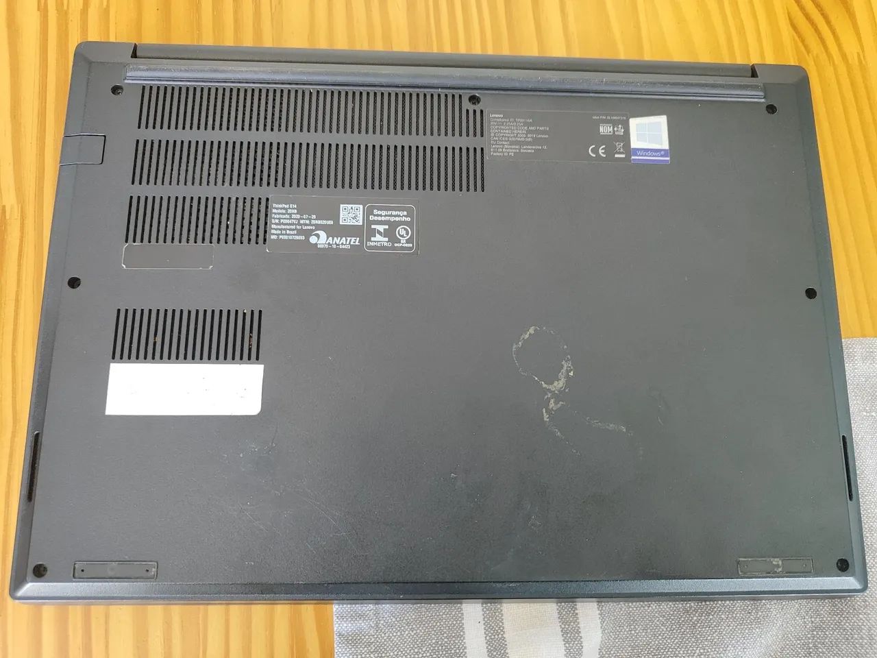 Notebook Lenovo Thinkpad E14 20RB I7 8GB RAM 512GB SSD Windows 11 Pro Ótimo estado - Foto 5