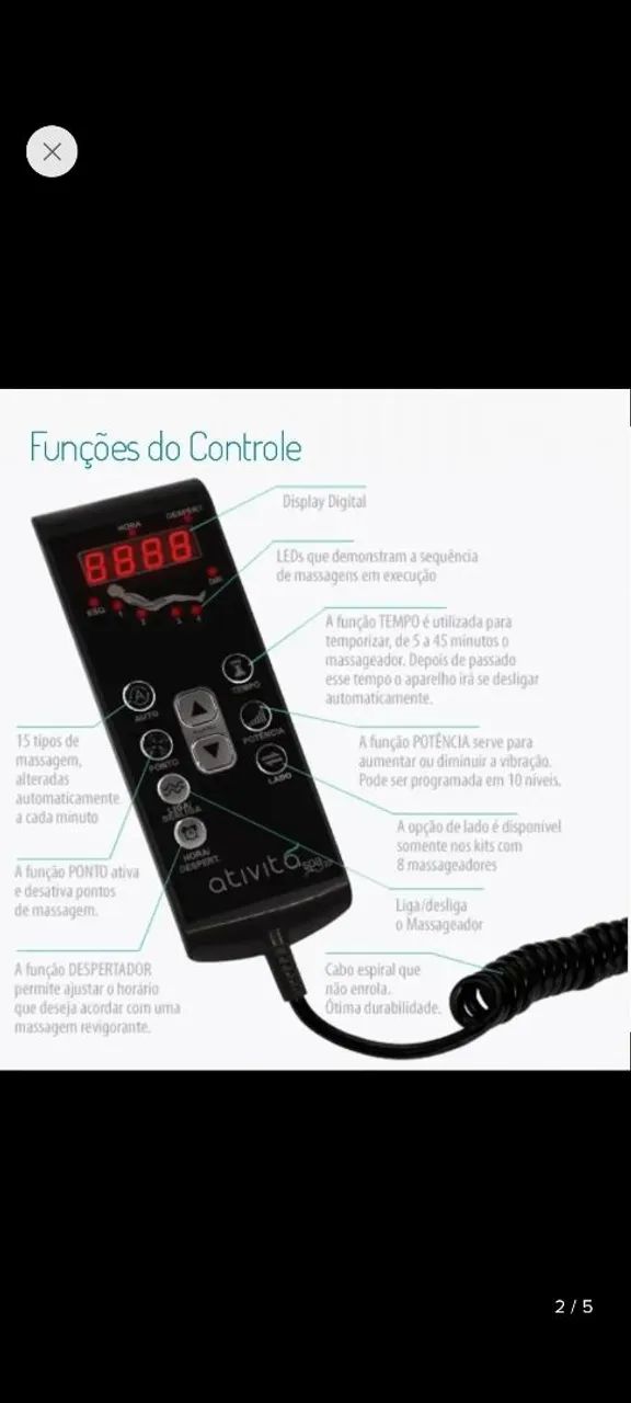 ? CAMA MASSAGEADORA À VENDA - Foto 2