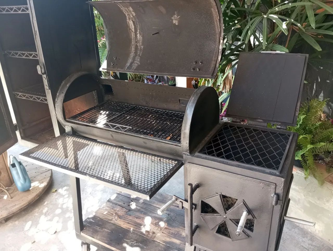 Pitsmoker offset com forno! - Foto 4