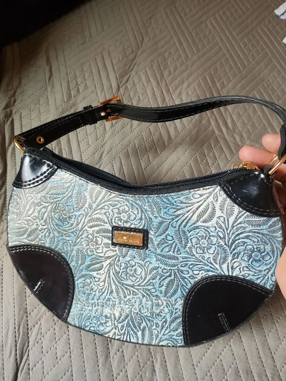 Bolsa De Ombro Monica Sanches - Nova (Sem Uso / Impecável)