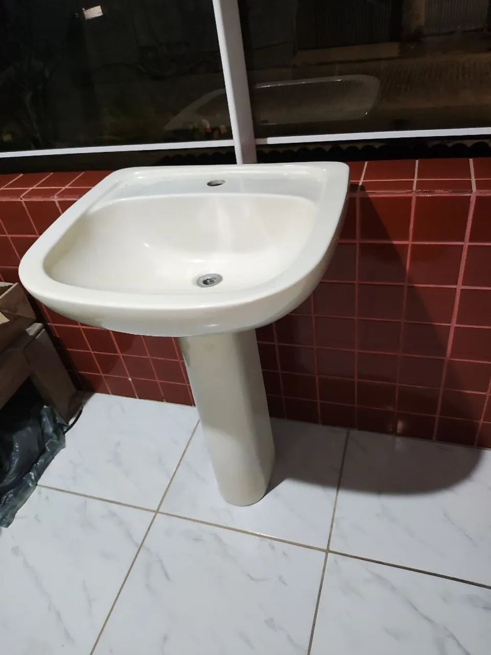 lavatório com coluna - Foto 3