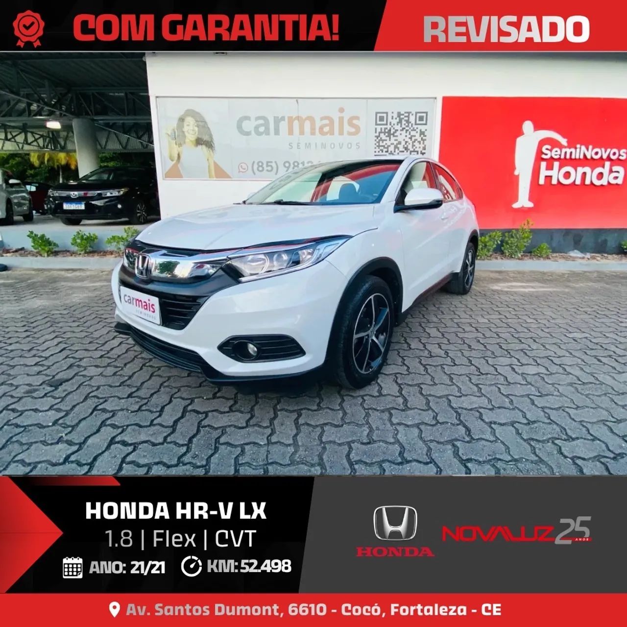 Honda Hr-V HR-V LX 1.8 Flexone 16V 5p Aut. 2021