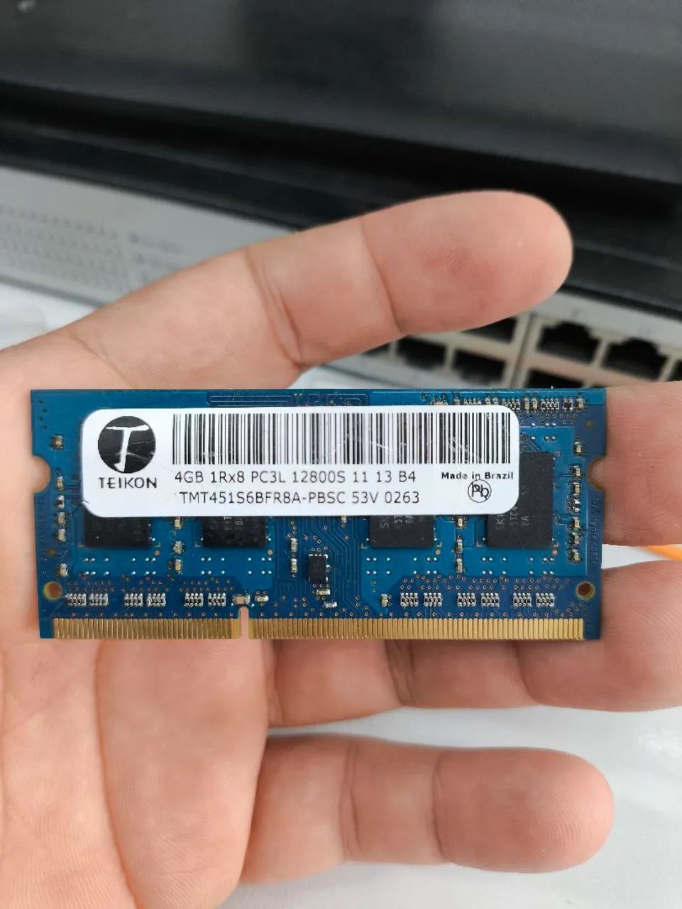 Memoria ram ddr3 4gb notebook 