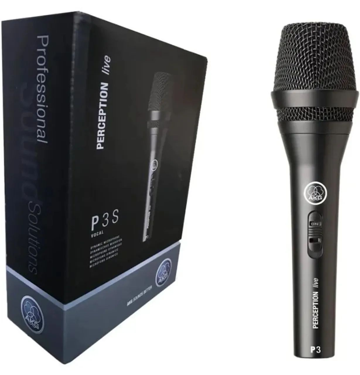 Microfone AKG Perception P3 S Dinâmico Cardioide