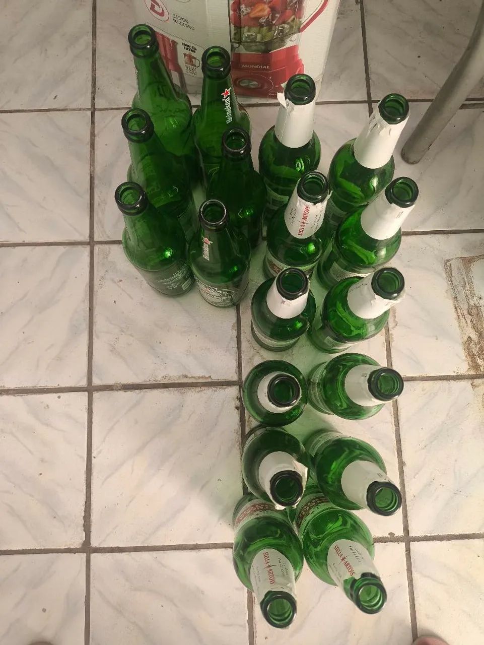 Garrafa de vidro  - Foto 2