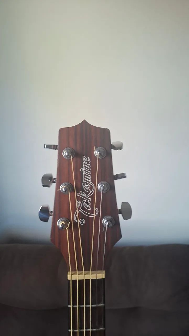 Violao takamine Gd11MCE-NS e capa - Foto 2