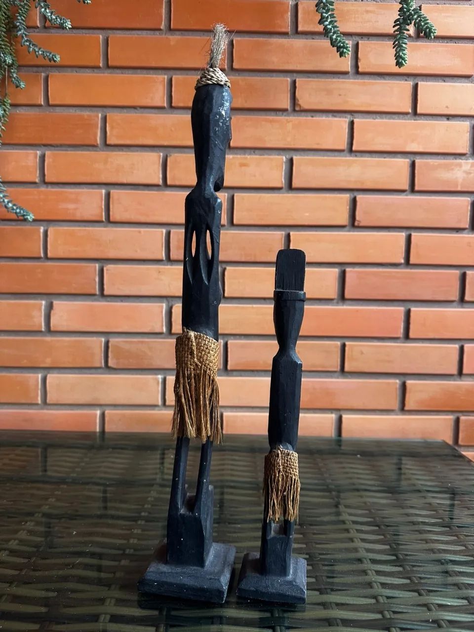 Estátuas de madeira para decoração  - Foto 2
