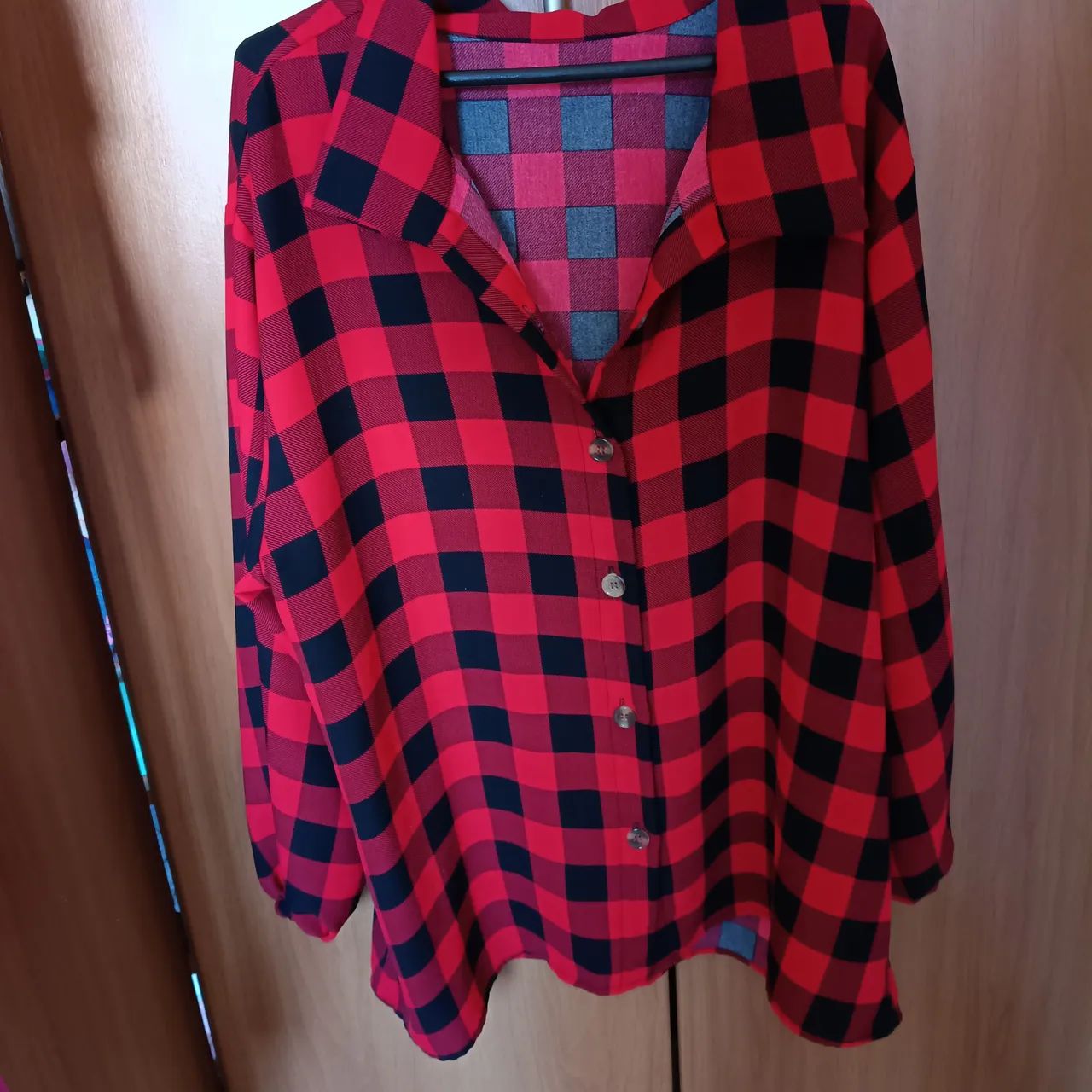 Camisa xadrez plus g2 - Foto 2