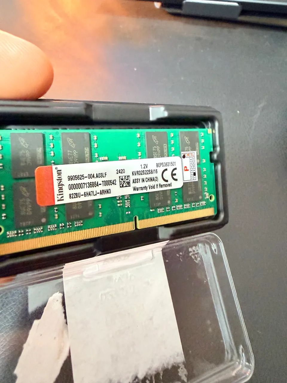 MEMÓRIA RAM 16 GB 3200 DDR4 KINGSTON - Foto 4