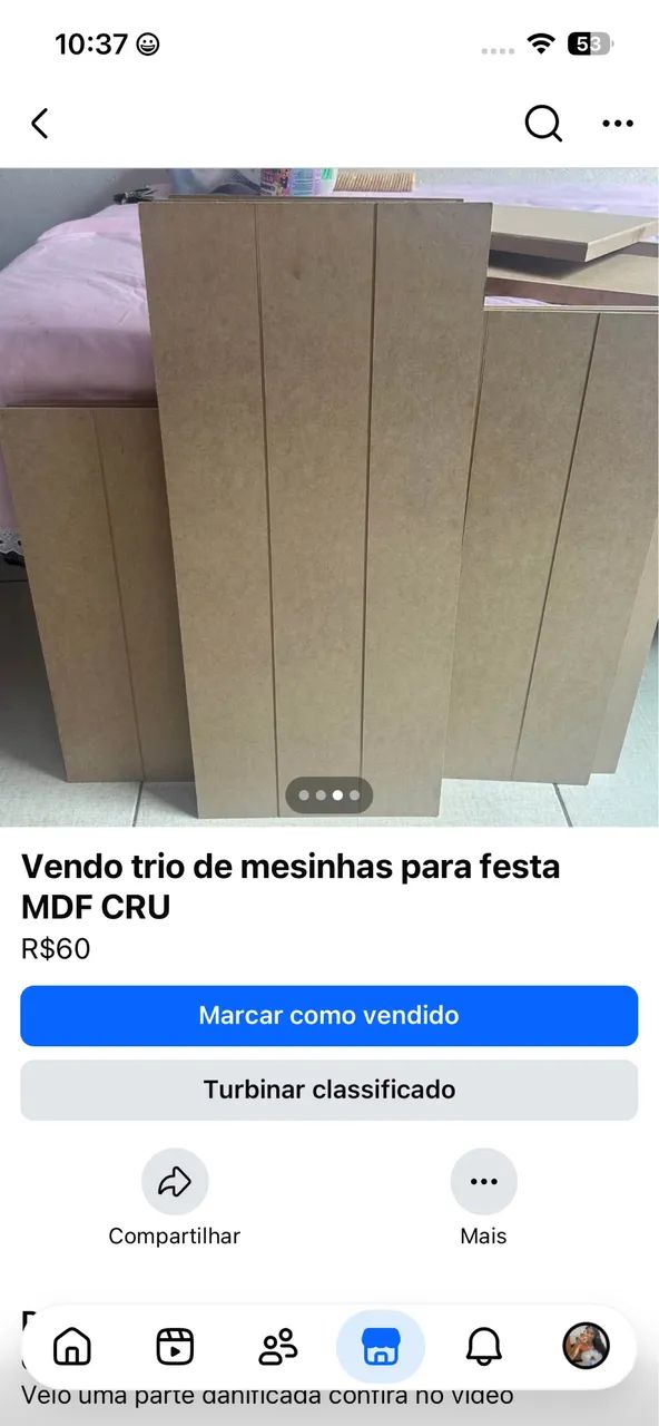 Trio mesinhas e arco romano  - Foto 4
