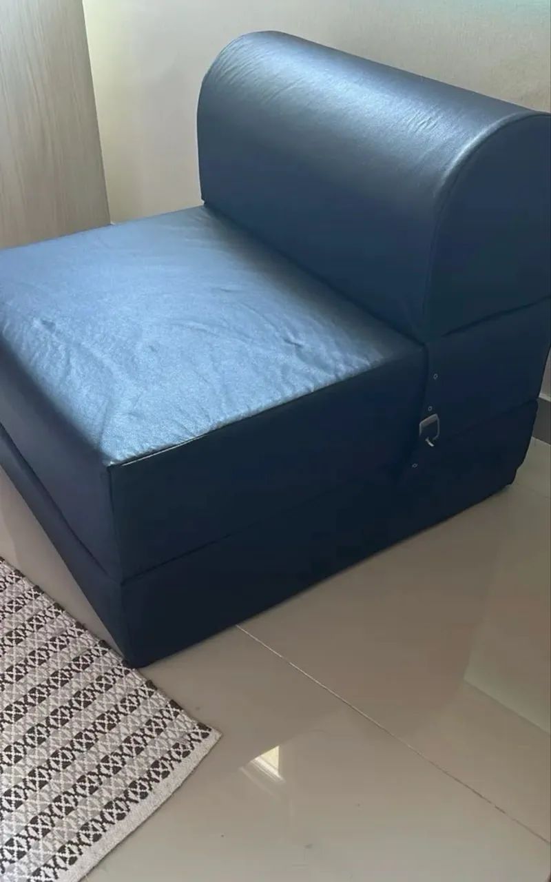 Vendo sofá/poltrona cama Tok Stok - Foto 2