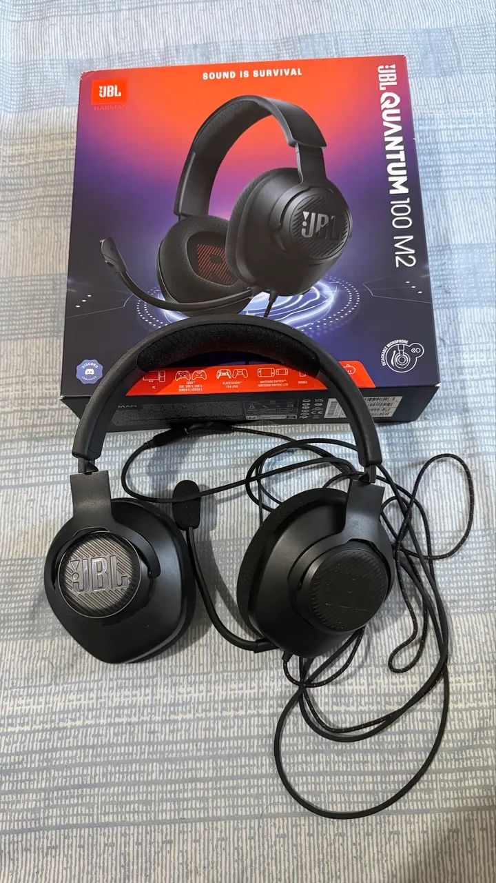 Fone Gamer JBL Quantum 100 M2 - Foto 2