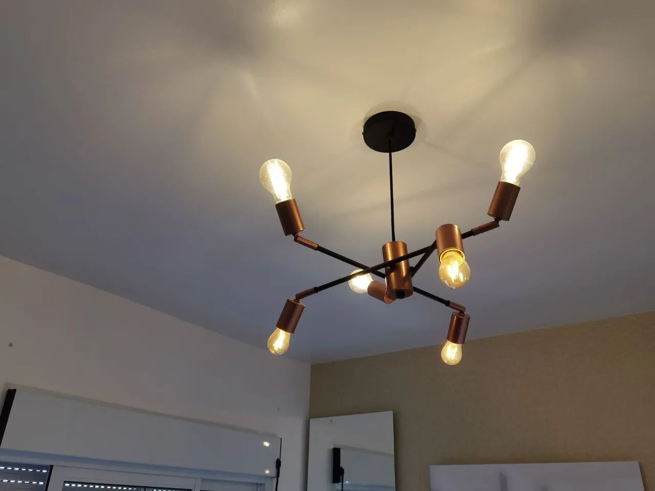 Luminária Sputnik 6 lâmpadas  - Foto 2