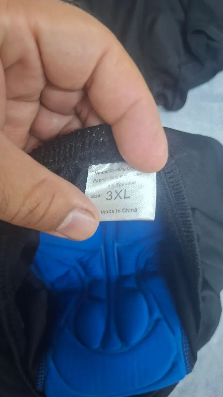 Calça de Ciclismo + 2 Cuecas com Forro Acolchoado  - Foto 2
