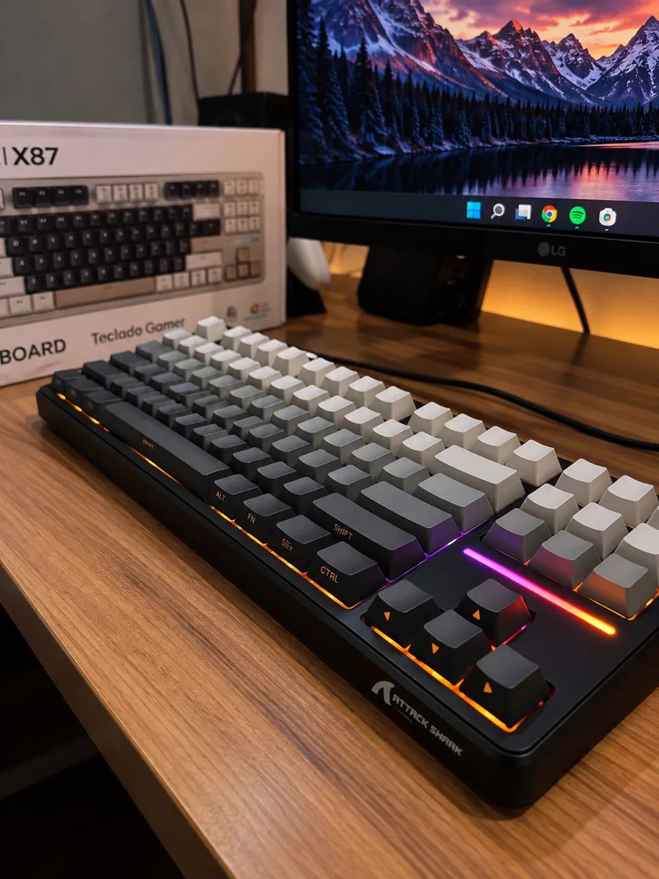 Teclado Gamer x87 ATTACK SHARK