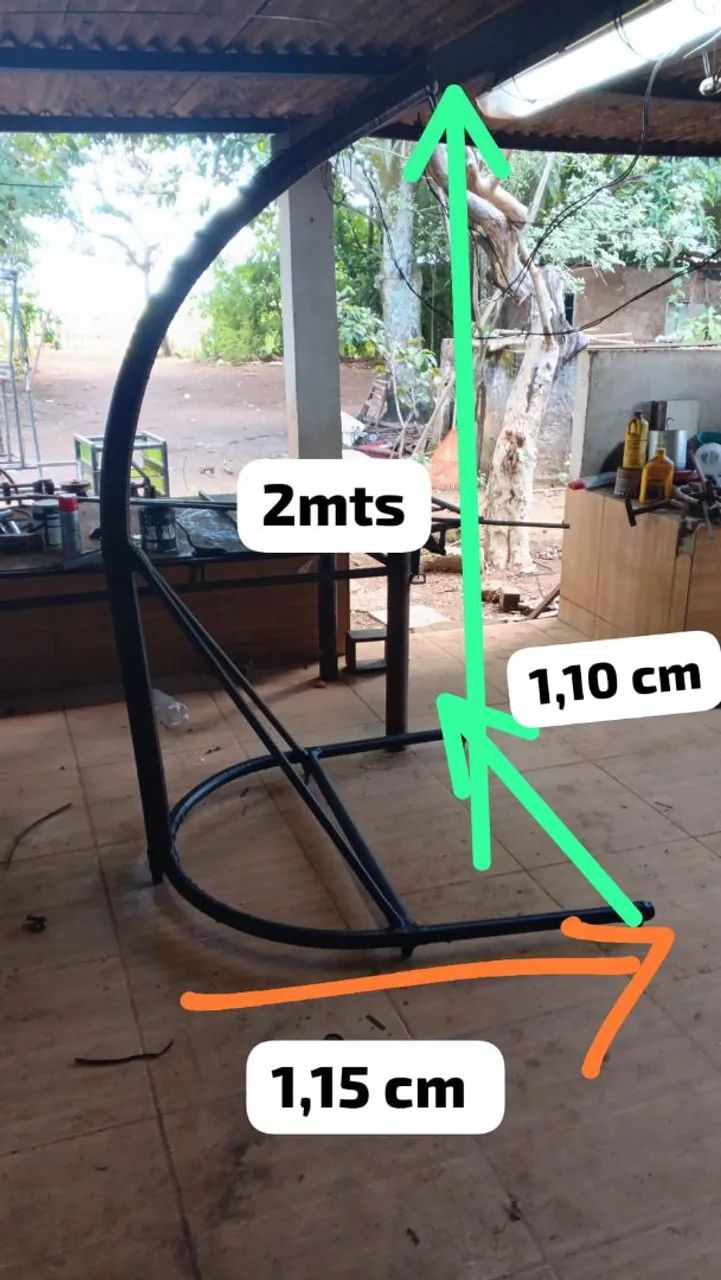 Suporte para balanço pronto entrega 