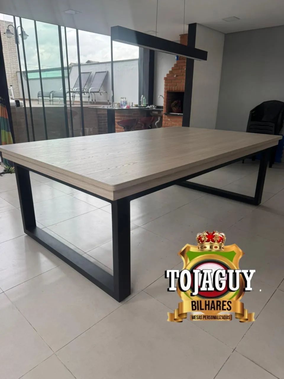 Mesa de sinuca e jantar Paris - Foto 5