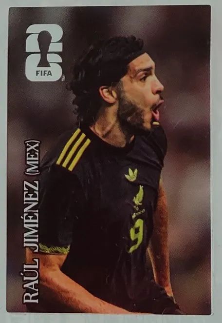 Figurinha Panini Coca-Cola - Raul Jiménez
