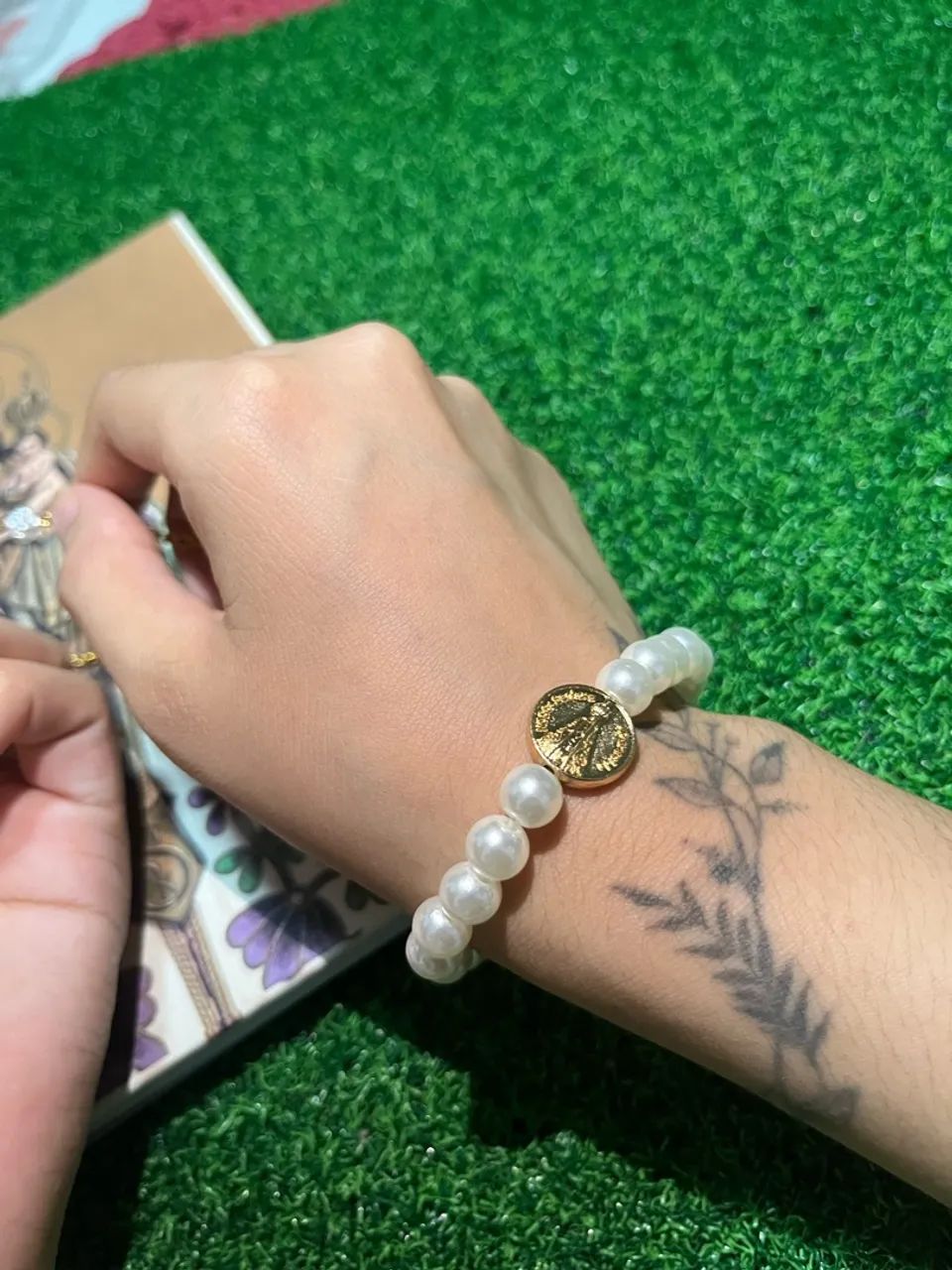 Pulseira artigo religioso  - Foto 2