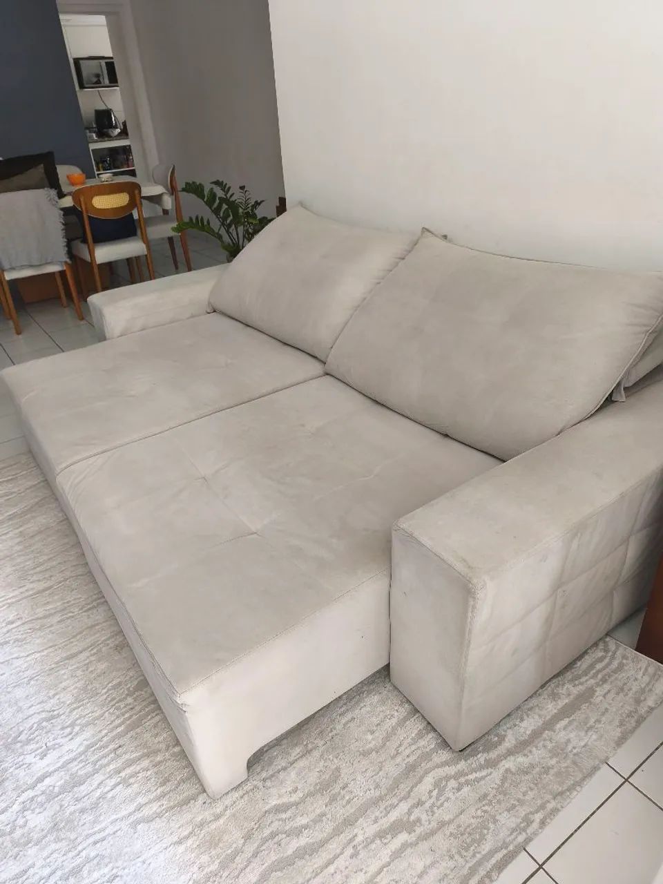 Sofá retrátil de 4 lugares - Foto 2