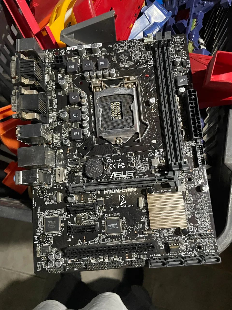 Placa mãe h110m asus