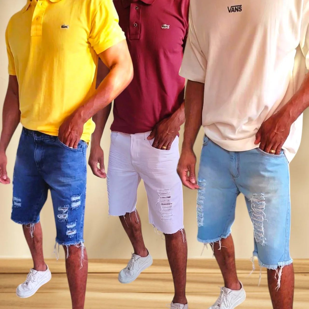 Bermuda jeans no atacado 