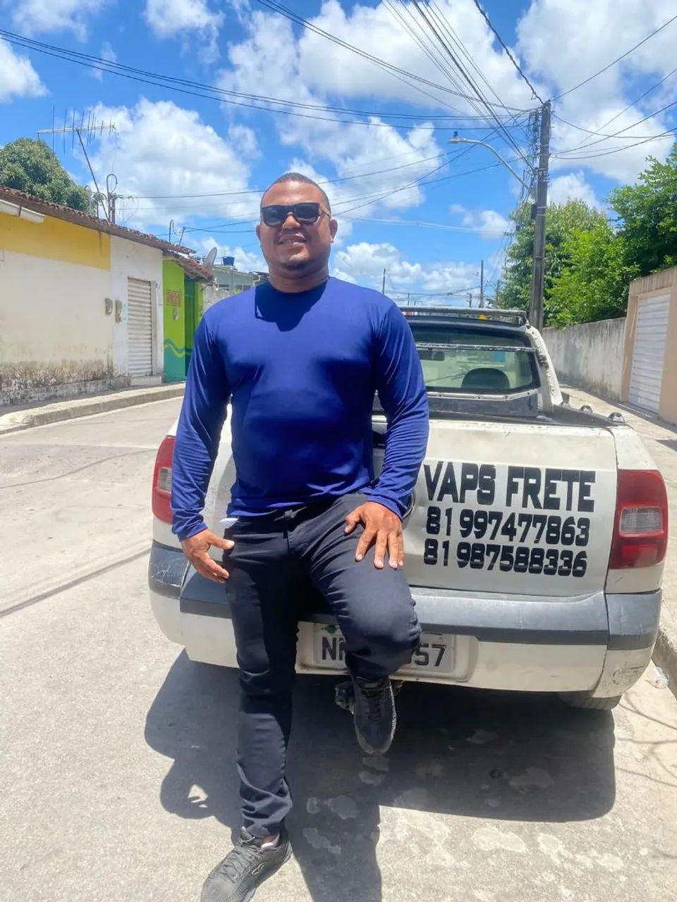 Frete, pequenas mudanças e reboque 
