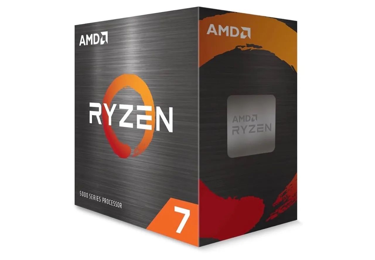 Processador ryzen 7 5700x lacrado com cooler - Foto 5